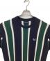 FRED PERRY (フレッドペリー) KNITTED TEE ネイビー サイズ:L：6000円