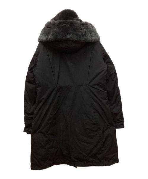 WOOLRICH（ウールリッチ）WOOLRICH (ウールリッチ) Spick and Span (スピック＆スパン) 「BOW BRIDGE」ダウンコート ブラック サイズ:Sの古着・服飾アイテム