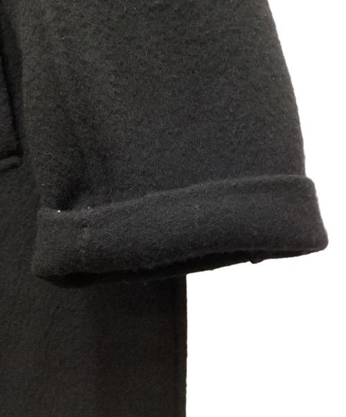 MUJI LABO（ムジラボ）MUJI LABO (ムジラボ) カシミヤ混ショートステンカラーコート ブラック サイズ:Lの古着・服飾アイテム