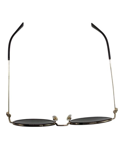 GUCCI（グッチ）GUCCI (グッチ) インターロッキングG サングラス ブラック×ゴールド サイズ:51□20の古着・服飾アイテム