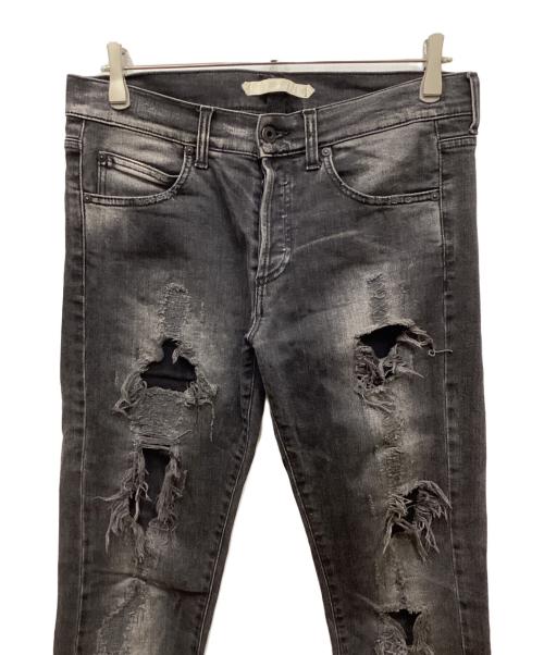 OFFWHITE（オフホワイト）OFFWHITE (オフホワイト) デニムパンツ ブラック サイズ:30の古着・服飾アイテム