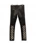 OFFWHITE (オフホワイト) デニムパンツ ブラック サイズ:30：9000円