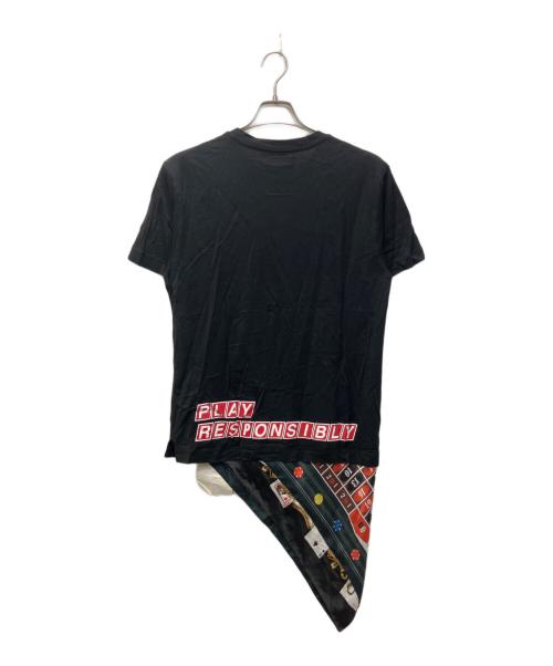 Maison MIHARA YASUHIRO（メゾン ミハラ ヤスヒロ）Maison MIHARA YASUHIRO (メゾン ミハラ ヤスヒロ) Scarf T-shirt/スカーフTシャツ ブラック サイズ:46の古着・服飾アイテム