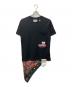 Maison MIHARA YASUHIRO（メゾン ミハラ ヤスヒロ）の古着「Scarf T-shirt/スカーフTシャツ」｜ブラック