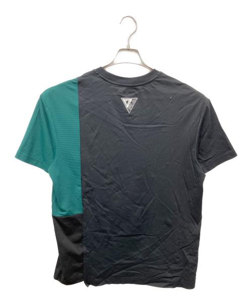 Maison MIHARA YASUHIRO（メゾン ミハラ ヤスヒロ）Maison MIHARA YASUHIRO (メゾン ミハラ ヤスヒロ) FILA (フィラ) 半袖Tシャツ ブラック サイズ:Mの古着・服飾アイテム