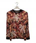 EGUAG×Dr.Wooゲージ）の古着「クルーネックニット」｜レッド