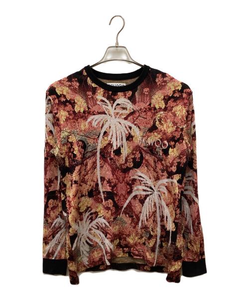 EGUAG（ゲージ）EGUAG (ゲージ) Dr.Woo クルーネックニット レッド サイズ:Mの古着・服飾アイテム