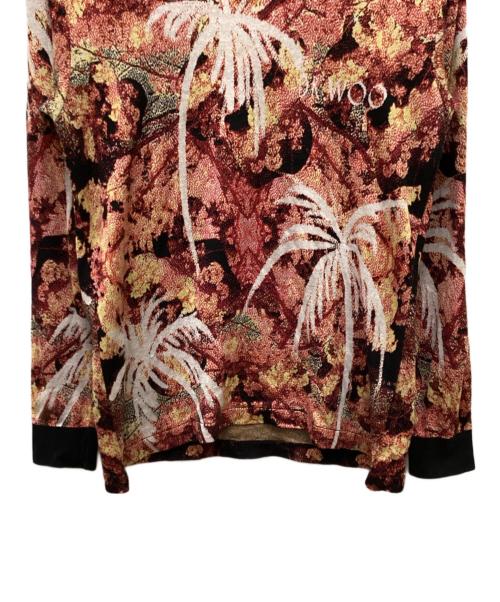 EGUAG（ゲージ）EGUAG (ゲージ) Dr.Woo クルーネックニット レッド サイズ:Mの古着・服飾アイテム