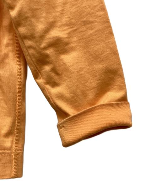 STONE ISLAND（ストーンアイランド）STONE ISLAND (ストーンアイランド) ヘビーウェイトコットンクルーネックL/Sカットソー オレンジ サイズ:Lの古着・服飾アイテム