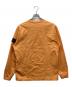 STONE ISLAND (ストーンアイランド) ヘビーウェイトコットンクルーネックL/Sカットソー オレンジ サイズ:L：18000円