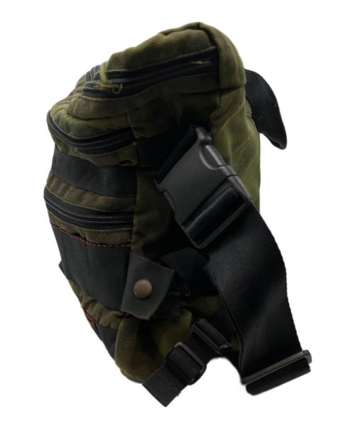 BRIEFING（ブリーフィング）BRIEFING (ブリーフィング) カモ柄バッグ オリーブの古着・服飾アイテム