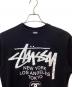 stussy (ステューシー) World tour tee（ワールドツアーティー） ブラック サイズ:M：4000円