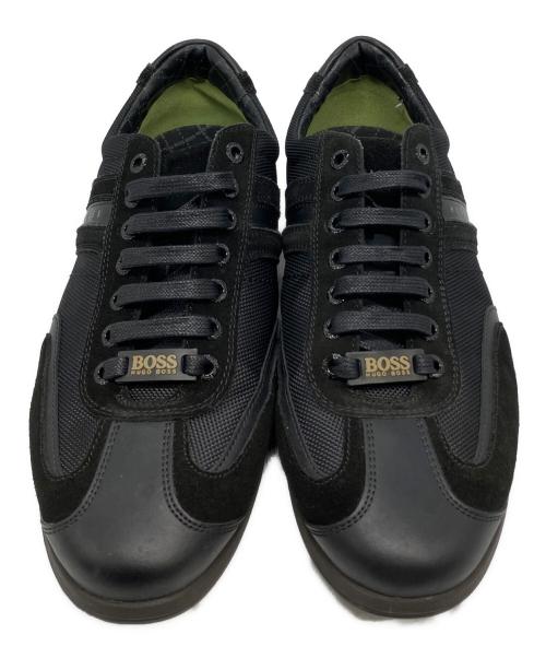 BOSS HUGO BOSS（ボス ヒューゴボス）BOSS HUGO BOSS (ボス ヒューゴボス) ローカットスニーカー ブラック サイズ:41の古着・服飾アイテム