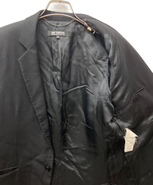 RAF SIMONS（ラフシモンズ）RAF SIMONS (ラフシモンズ) 05AW テーラードジャケット ブラック サイズ:46の古着・服飾アイテム