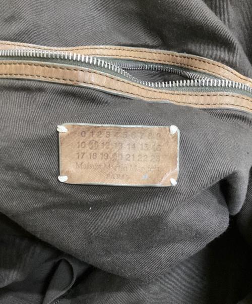 Martin Margiela11（マルタンマルジェラ11）Martin Margiela11 (マルタンマルジェラ11) コーティングキャンバスボストンバッグ カーキの古着・服飾アイテム