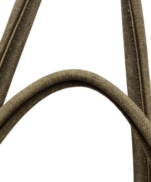 Martin Margiela11（マルタンマルジェラ11）Martin Margiela11 (マルタンマルジェラ11) コーティングキャンバスボストンバッグ カーキの古着・服飾アイテム