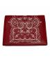 GIVENCHY (ジバンシィ) Bandana Print Bifold Leather Card Case In Red（バンダナプリントバイフォールドレザーカードケースインレッド） レッド：15000円