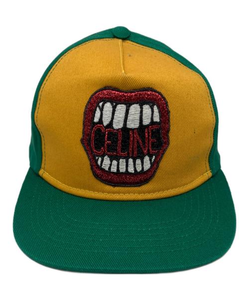 CELINE（セリーヌ）CELINE (セリーヌ) ダンシングキッド イエロー×グリーンの古着・服飾アイテム