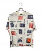 FILA×Maison MIHARA YASUHIROフィラ×メゾン ミハラ ヤスヒロ）の古着「総柄Tシャツ」｜アイボリー