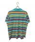 POLO RALPH LAUREN (ポロ・ラルフローレン) マルチボーダーポロシャツ ブルー サイズ:L：4000円