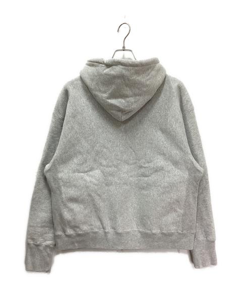 Champion（チャンピオン）Champion (チャンピオン) MONKEY TIME (モンキータイム) リバースウィーブスウェットジップアップパーカー グレー サイズ:XLの古着・服飾アイテム