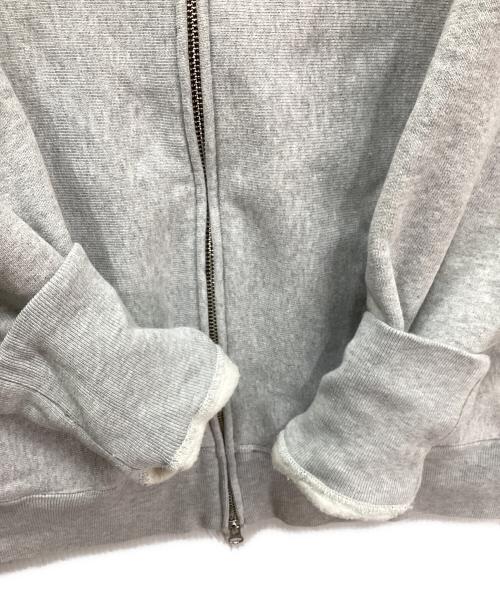 Champion（チャンピオン）Champion (チャンピオン) MONKEY TIME (モンキータイム) リバースウィーブスウェットジップアップパーカー グレー サイズ:XLの古着・服飾アイテム