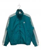 adidasアディダス）の古着「アディカラー ウーブン ファイヤーバード トラックトップ」｜スカイブルー