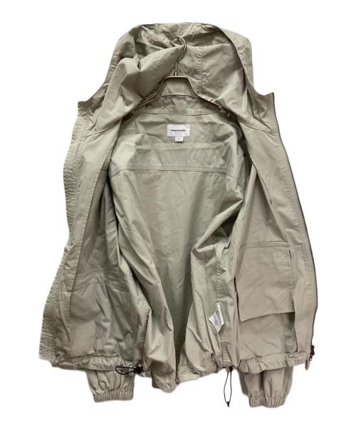 thisisneverthat（ディスイズネバーザット）thisisneverthat (ディスイズネバーザット) フーデッドジップアップジャケット ベージュ サイズ:Lの古着・服飾アイテム