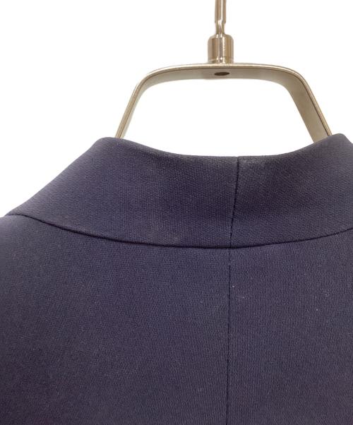 Max Mara Studio（マックスマーラ ストゥディオ）MAX MARA STUDIO (マックスマーラ ストゥディオ) ノーカラージャケット ネイビー サイズ:36の古着・服飾アイテム