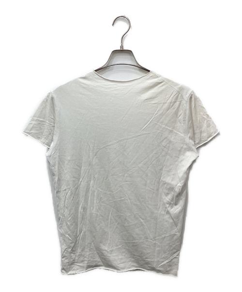 lucien pellat-finet（ルシアン・ペラフィネ）lucien pellat-finet (ルシアン・ペラフィネ) カットオフTシャツ ホワイト サイズ:Mの古着・服飾アイテム
