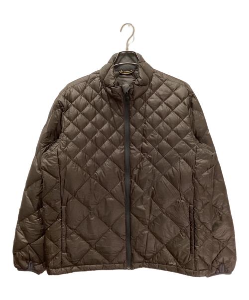 Eddie Bauer（エディーバウアー）Eddie Bauer (エディーバウアー) ダウンジャケット ブラウン サイズ:XLの古着・服飾アイテム