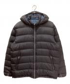 Eddie Bauerエディーバウアー）の古着「リバーシブルプレミアムグースダウンジャケット」｜ブラック×ブルー