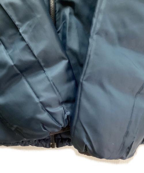 Eddie Bauer（エディーバウアー）Eddie Bauer (エディーバウアー) リバーシブルプレミアムグースダウンジャケット ブラック×ブルー サイズ:XLの古着・服飾アイテム