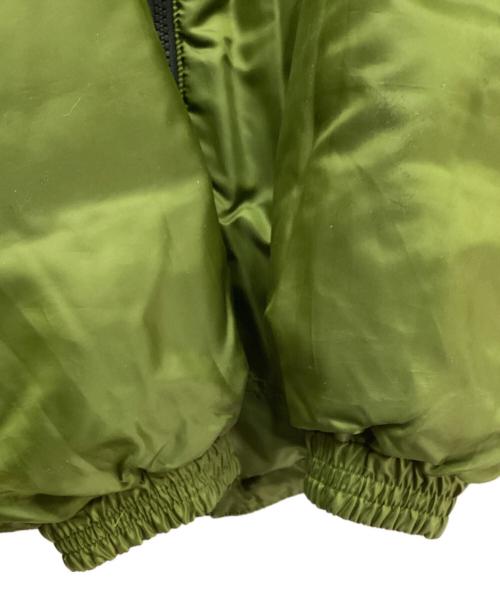 Eddie Bauer（エディーバウアー）Eddie Bauer (エディーバウアー) リバーシブルダウンジャケット ブラウン×グリーン サイズ:XLの古着・服飾アイテム