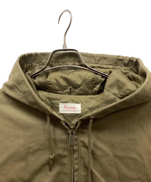 PENNEYS（ペニーズ）penneys (ペニーズ) FREAK'S STORE (フリークスストア) 別注 ダックジャケット オリーブ サイズ:Mの古着・服飾アイテム