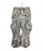 flagstuffフラグスタフ）の古着「cpg flagstuff anomaly cord pants/アノマリーコードパンツ」｜グレー