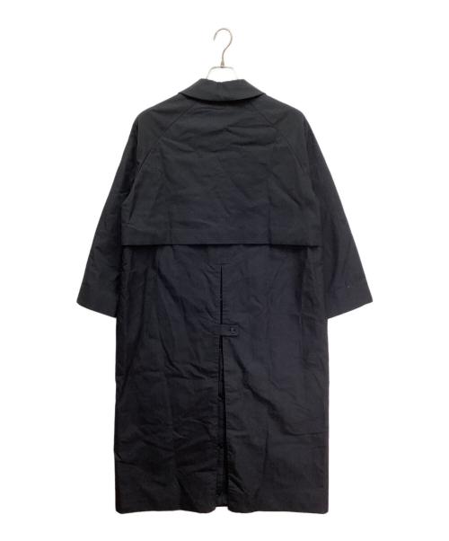 YAECA（ヤエカ）YAECA (ヤエカ) Soutien Collar Coat Long/ステンカラーコートロング ネイビー サイズ:Sの古着・服飾アイテム