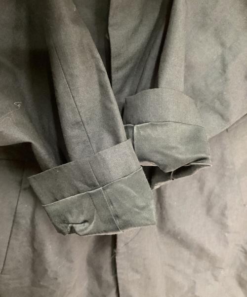 YAECA（ヤエカ）YAECA (ヤエカ) Soutien Collar Coat Long/ステンカラーコートロング ネイビー サイズ:Sの古着・服飾アイテム