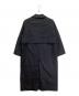 YAECA (ヤエカ) Soutien Collar Coat Long/ステンカラーコートロング ネイビー サイズ:S：12000円
