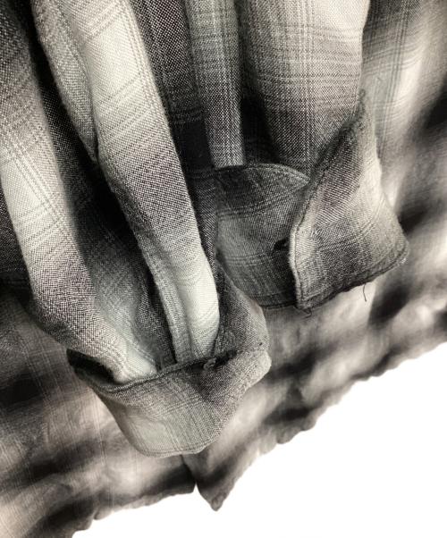 TOWN CRAFT（タウンクラフト）TOWN CRAFT (タウンクラフト) 60S LOOP COLLAR SHIRT/ループカラーシャツ ブラック サイズ:Lの古着・服飾アイテム