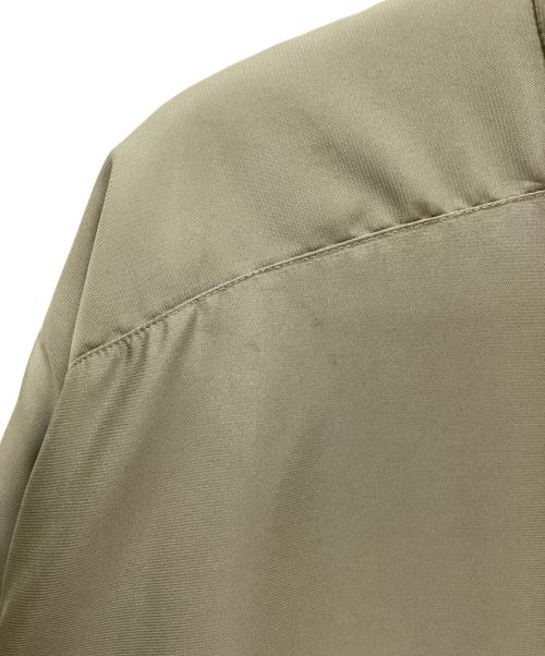 NIKE（ナイキ）NIKE (ナイキ) Solo Swoosh Satin Bomber Jacket/ソロスウッシュサテンボンバージャケット カーキ サイズ:Lの古着・服飾アイテム