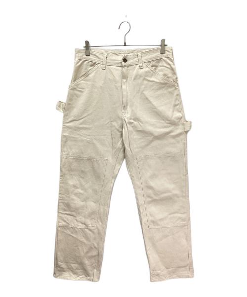TRADES MAN（トレーズマン）TRADES MAN (トレーズマン) Double Knee Painter Pants/ダブルニーペインターパンツ ホワイト サイズ:w34の古着・服飾アイテム