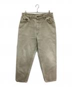 HEXICO×LEVI'Sヘキシコ×リーバイス）の古着「LOT550リサイズデニムパンツ」｜カーキ
