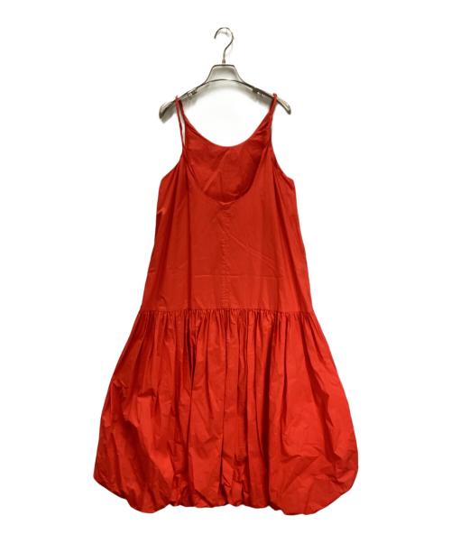 ETRE TOKYO（エトレトウキョウ）ETRE TOKYO (エトレトウキョウ) バルーンツイストキャミドレス マキシキャミソールワンピース レッド サイズ:freeの古着・服飾アイテム