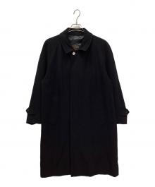 Burberry's（バーバリー）の古着「カシミヤステンカラーコート」｜ブラック