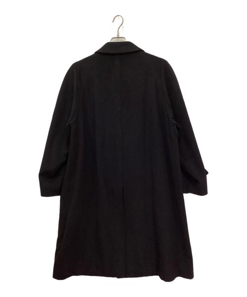 Burberry's（バーバリー）Burberry's (バーバリー) カシミヤステンカラーコート ブラック サイズ:表記なしの古着・服飾アイテム