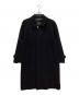 Burberry's（バーバリー）の古着「カシミヤステンカラーコート」｜ブラック