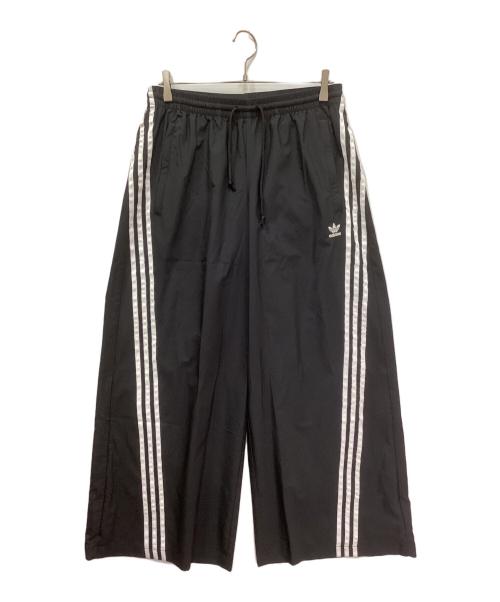 adidas（アディダス）adidas (アディダス) Adilenium オーバーサイズ トラックパンツ ブラック サイズ:XLの古着・服飾アイテム