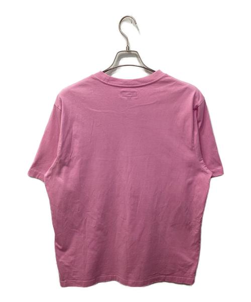 stussy（ステューシー）stussy (ステューシー) 刺繍ロゴポケットTシャツ ピンク サイズ:Lの古着・服飾アイテム