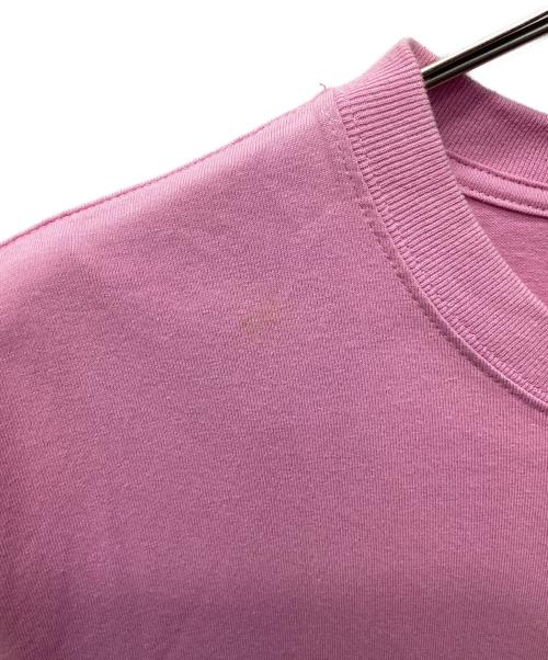 stussy（ステューシー）stussy (ステューシー) 刺繍ロゴポケットTシャツ ピンク サイズ:Lの古着・服飾アイテム